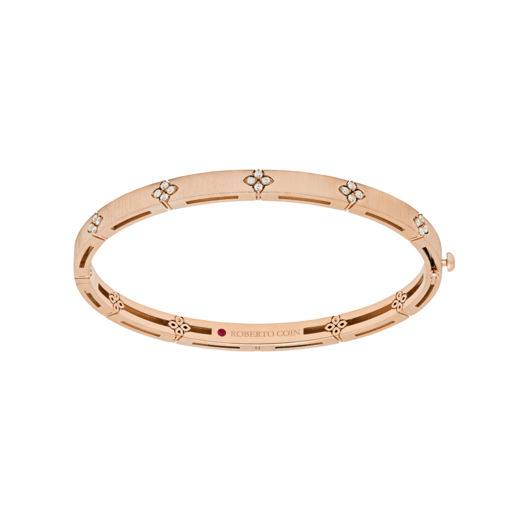 Roberto Coin Love In Verona armband roodgoud met diamant - ADR888BA2014 - #6 Roberto Coin Love In Verona armband roodgoud met diamant - ADR888BA2014 - #6