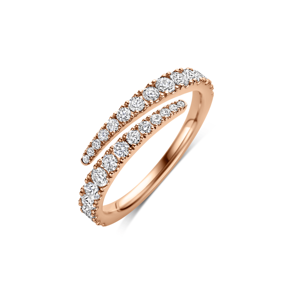 Schaap en Citroen Diamonds ring roodgoud met diamant - #2 Schaap en Citroen Diamonds ring roodgoud met diamant - #2