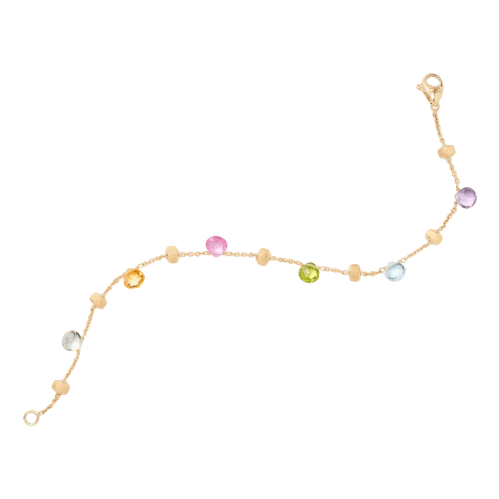 Marco Bicego Paradise armband geelgoud met diversen kleurstenen - BB765-MIX01 - #2 Marco Bicego Paradise armband geelgoud met diversen kleurstenen - BB765-MIX01 - #2