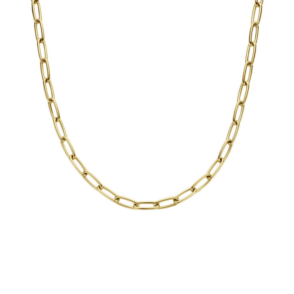 Schaap en Citroen Essentials collier geelgoud - #1 Schaap en Citroen Essentials collier geelgoud - #1