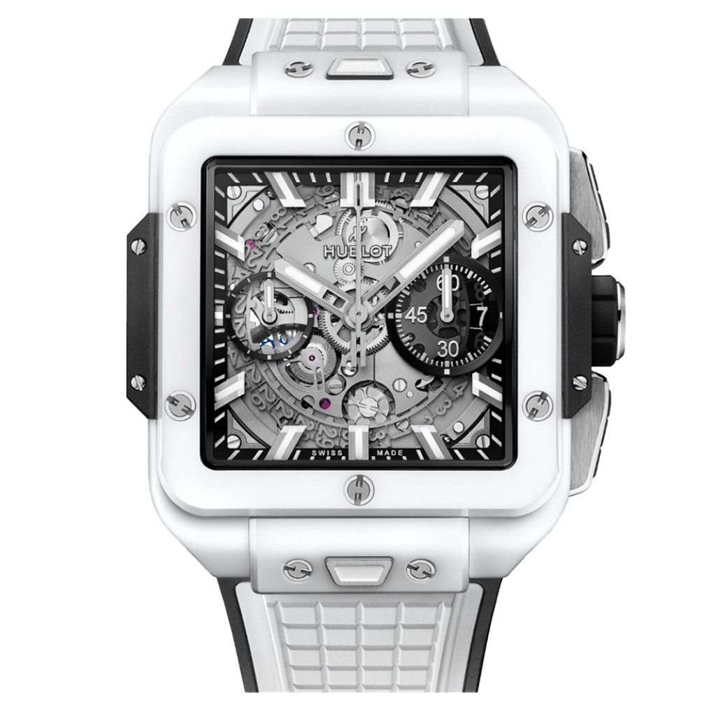Hublot Square Bang Unico White Ceramic 42mm - 821.HX.0170.RX - #2 Hublot Square Bang Unico White Ceramic 42mm - 821.HX.0170.RX - #2