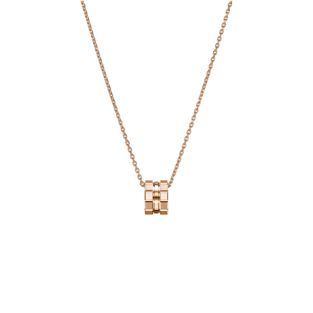 Chopard Ice Cube Medium collier roodgoud - 797004-5001 - #1 Chopard Ice Cube Medium collier roodgoud - 797004-5001 - #1