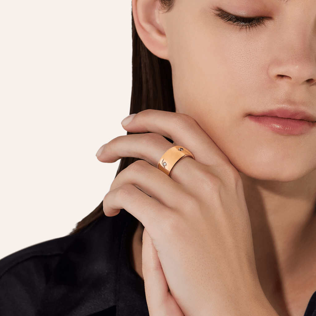 Pomellato Iconica ring roodgoud met diamant - PAC4007 O7000 DB000 - #4 Pomellato Iconica ring roodgoud met diamant - PAC4007 O7000 DB000 - #4