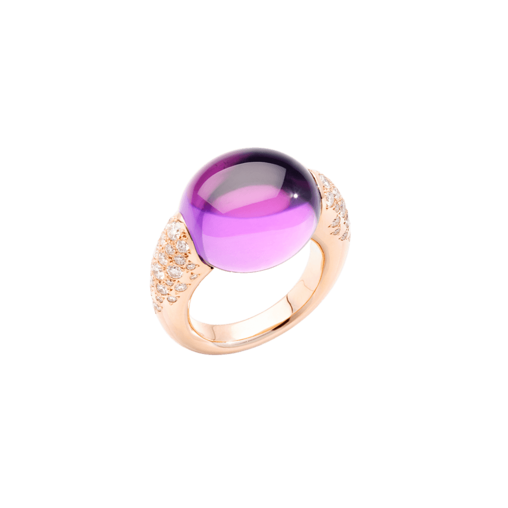 Pomellato Iconica ring roodgoud met diamant - PAC3030 F7000 DB0OI - #1 Pomellato Iconica ring roodgoud met diamant - PAC3030 F7000 DB0OI - #1