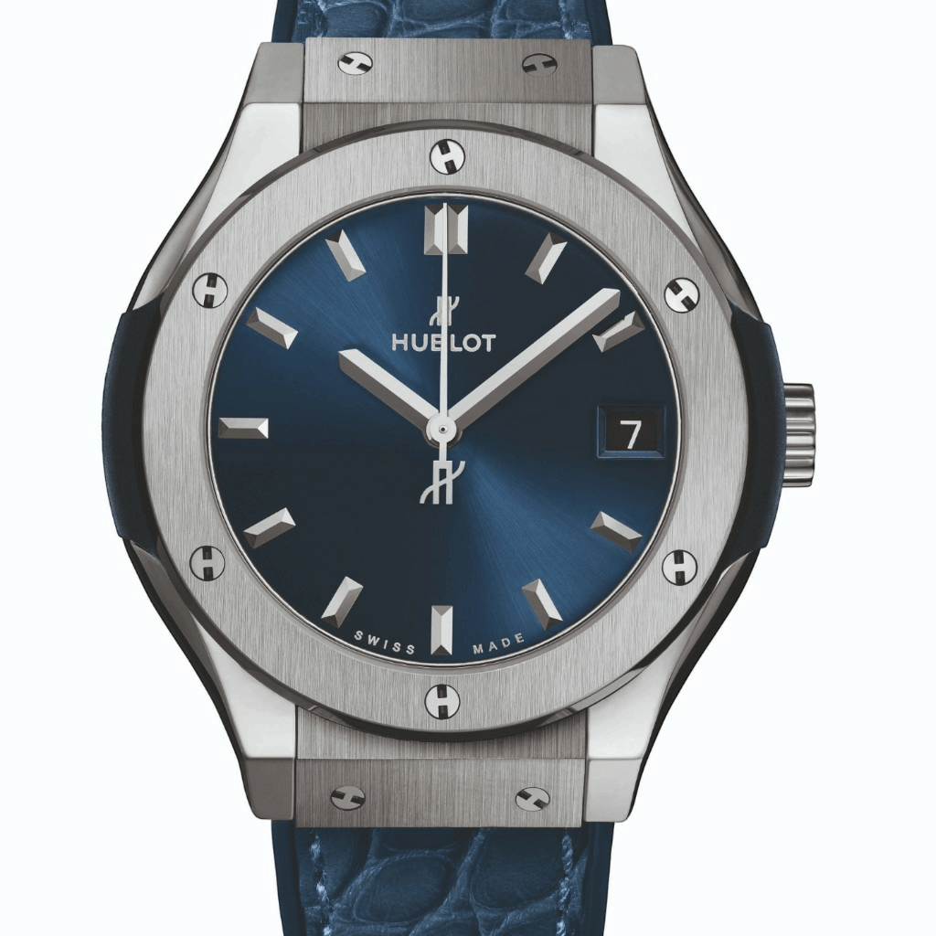 Hublot Classic Fusion Titanium Blue 33mm - 581.NX.7170.LR - #2 Hublot Classic Fusion Titanium Blue 33mm - 581.NX.7170.LR - #2