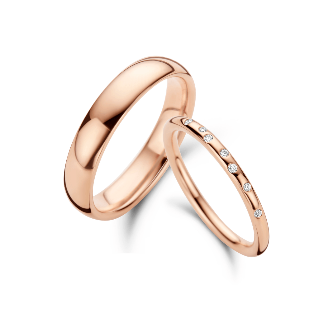 Trouwring Classic Love Collection roodgoud - 270539 - #2 Trouwring Classic Love Collection roodgoud - 270539 - #2