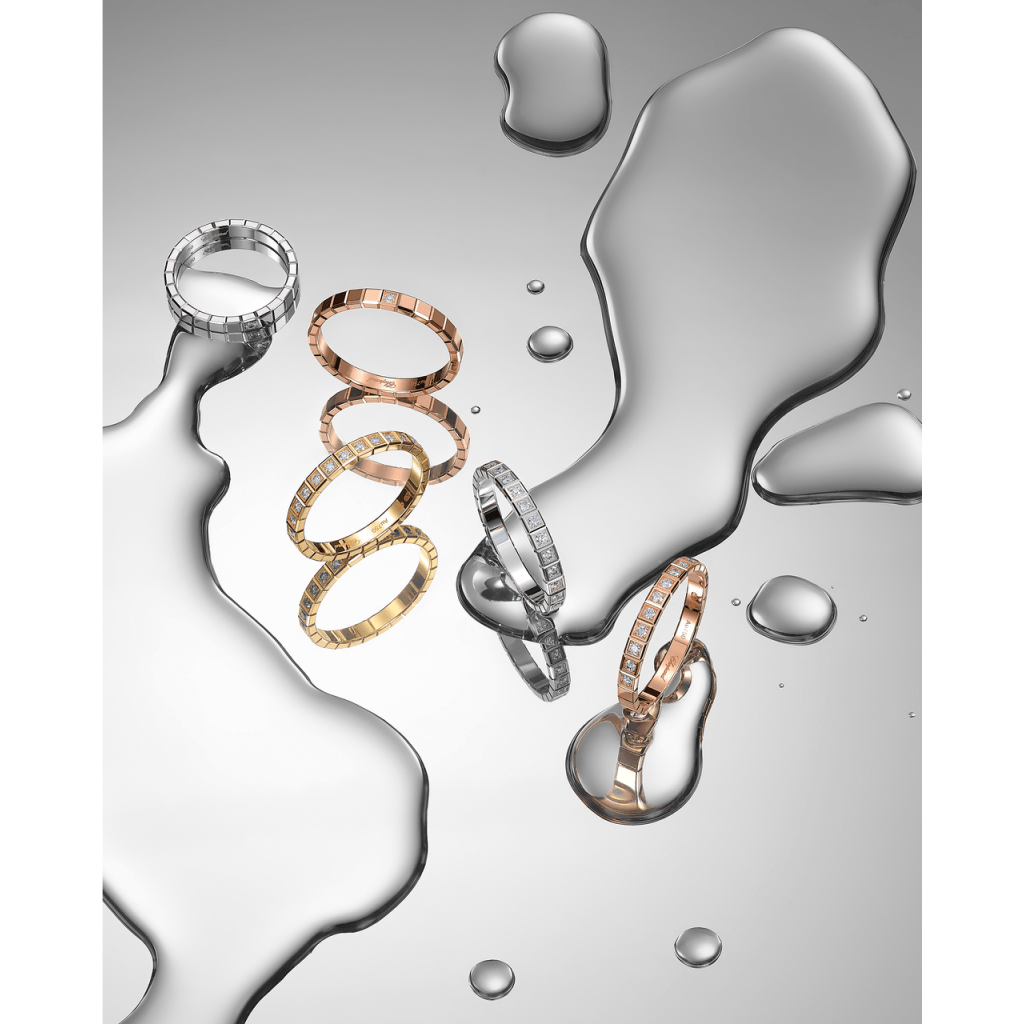 Chopard Ice Cube Mini ring roodgoud - 827702-5200 - #7 Chopard Ice Cube Mini ring roodgoud - 827702-5200 - #7