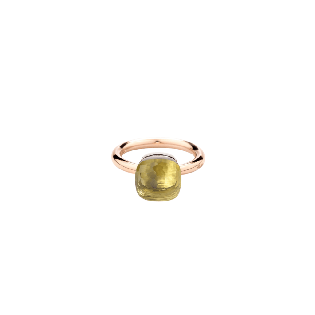 Pomellato Nudo ring roodgoud met kwarts - PAA1100 O6000 000QL - #4 Pomellato Nudo ring roodgoud met kwarts - PAA1100 O6000 000QL - #4