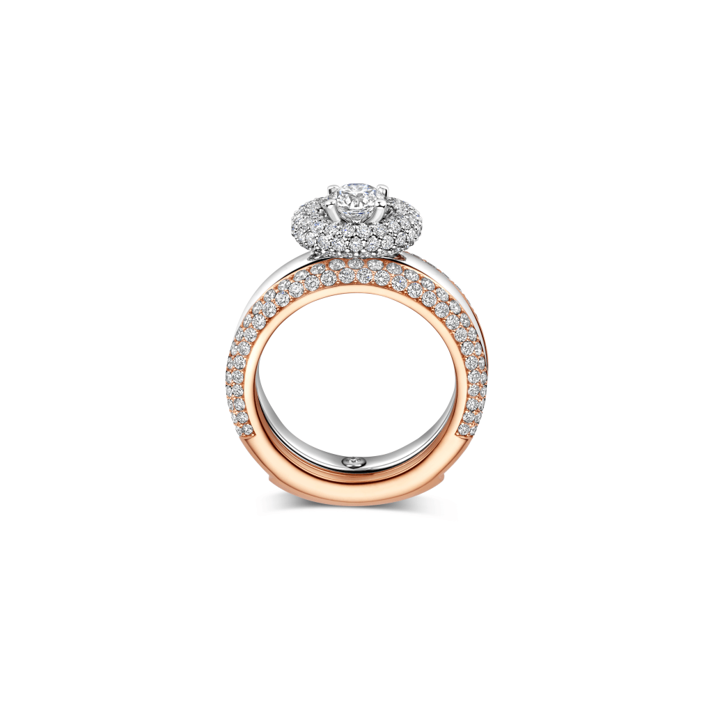 Schaap en Citroen Diamonds ring witgoud met diamant - #12 Schaap en Citroen Diamonds ring witgoud met diamant - #12