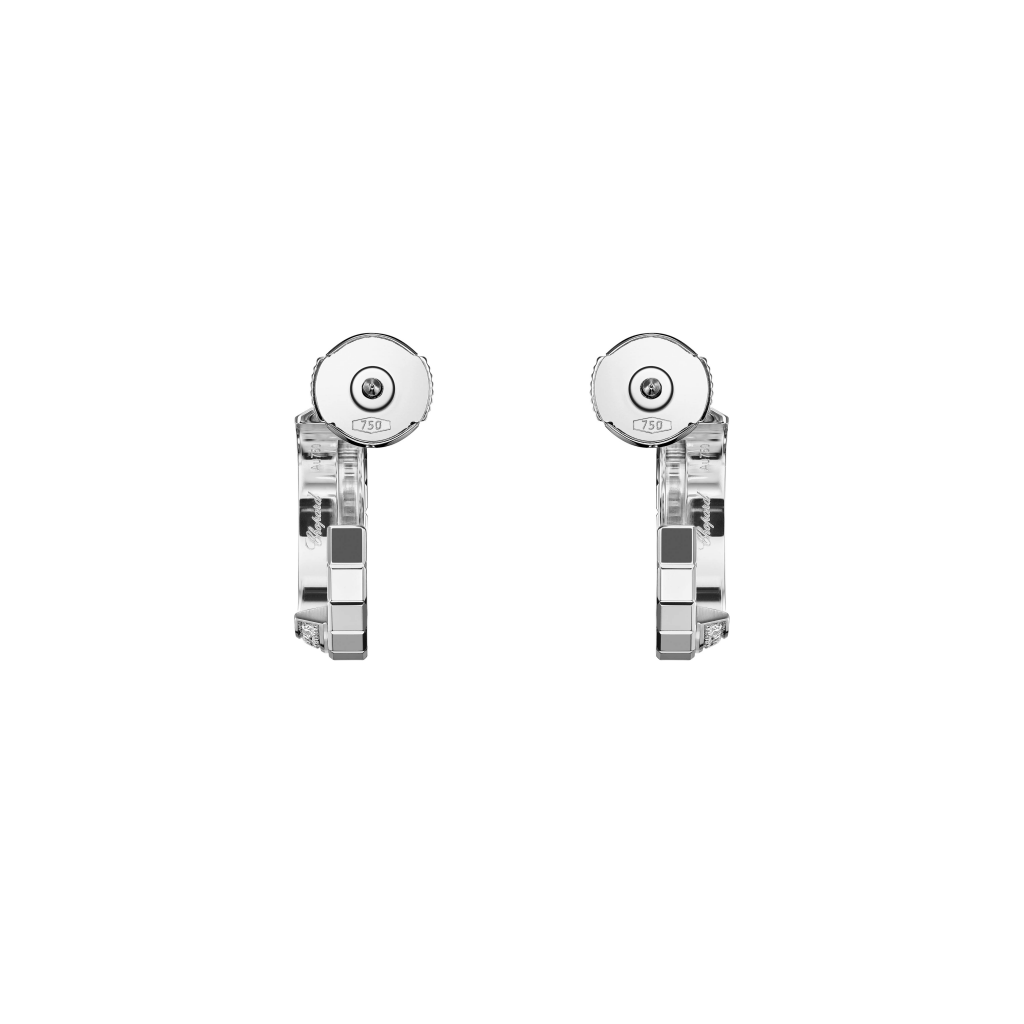 Chopard Ice Cube Mini oorsieraad witgoud met diamant - 837008-1001 - #4 Chopard Ice Cube Mini oorsieraad witgoud met diamant - 837008-1001 - #4