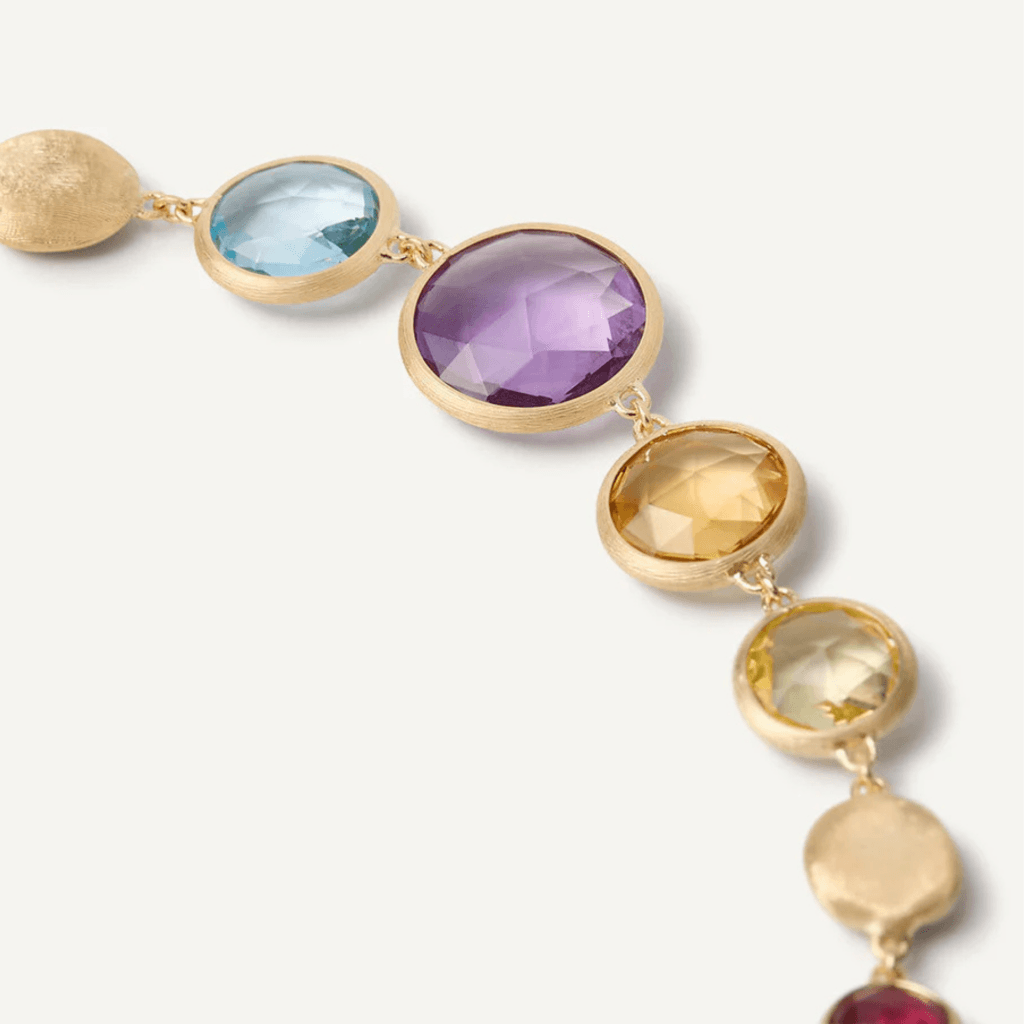 Marco Bicego Jaipur armband geelgoud met diversen kleurstenen - BB2160-MIX01 - #3 Marco Bicego Jaipur armband geelgoud met diversen kleurstenen - BB2160-MIX01 - #3
