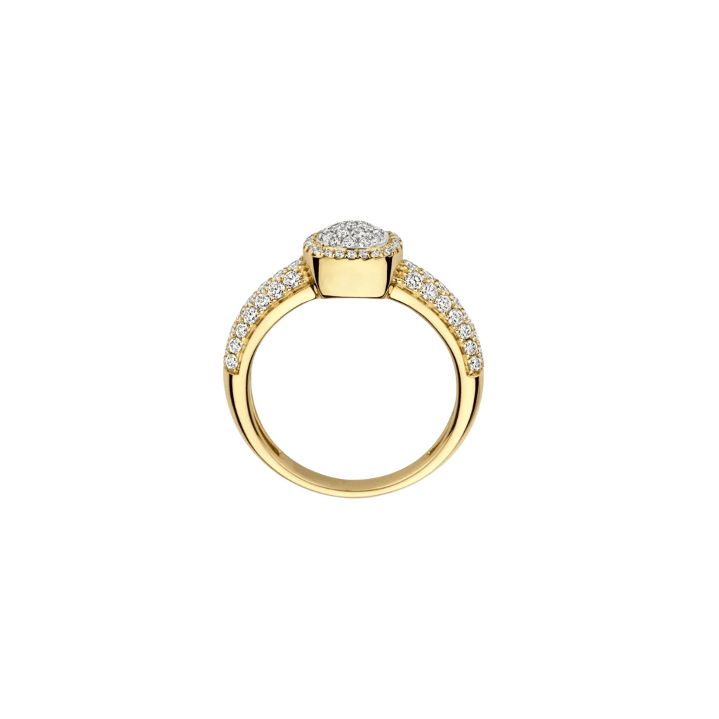 Tirisi Jewelry Milano Sweeties ring geelgoud - TR9798D(2T) - #3 Tirisi Jewelry Milano Sweeties ring geelgoud - TR9798D(2T) - #3