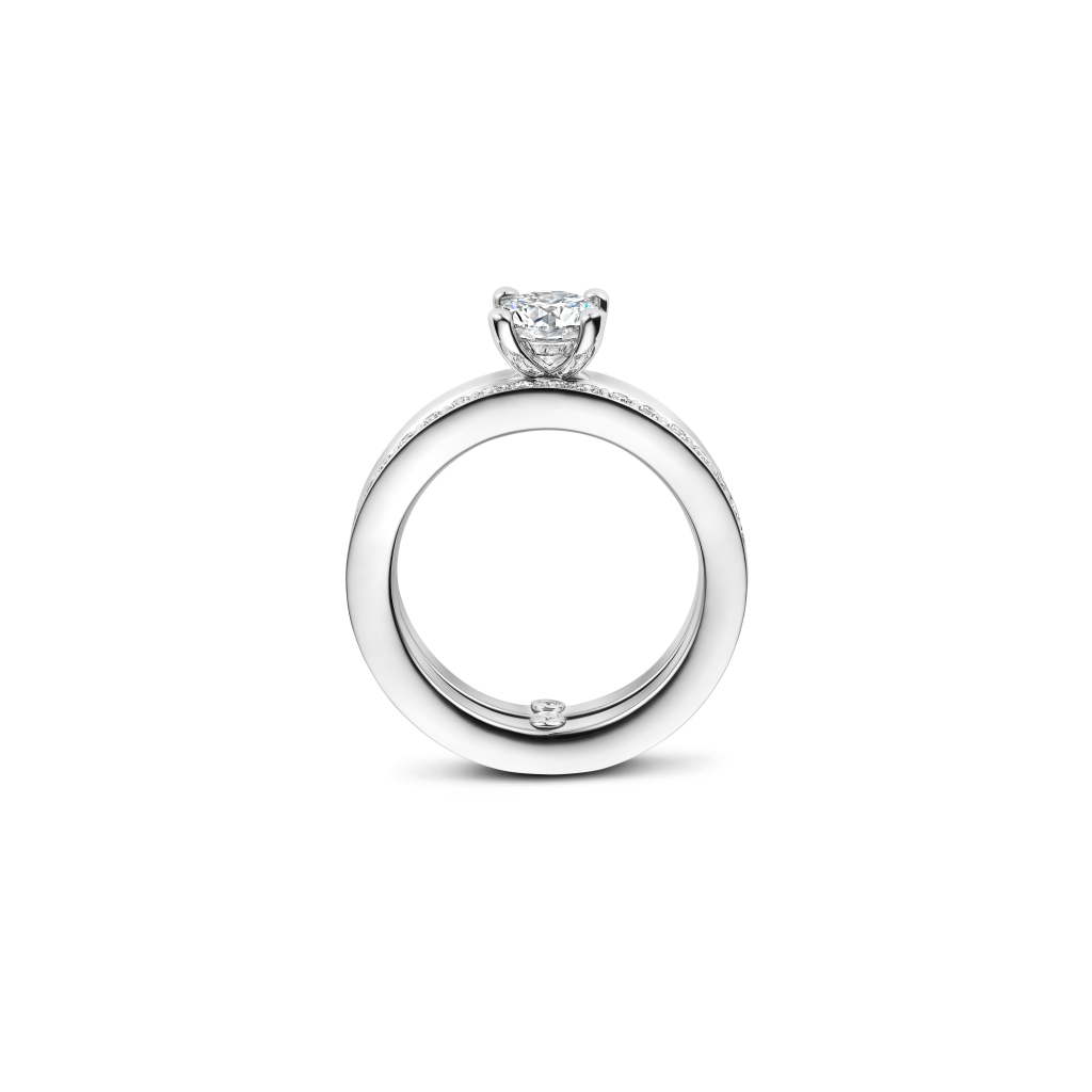 Schaap en Citroen Diamonds ring witgoud met diamant - #14 Schaap en Citroen Diamonds ring witgoud met diamant - #14