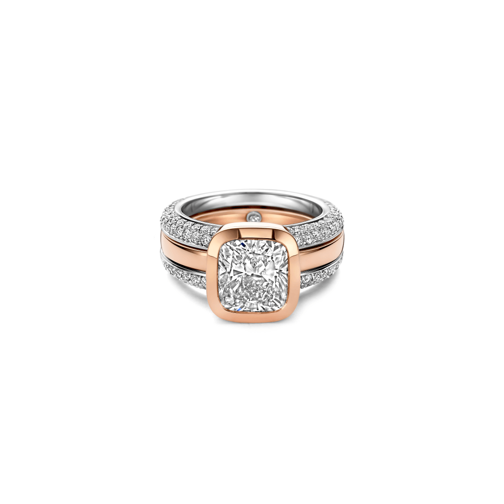 Schaap en Citroen Diamonds ring roodgoud met diamant - #11 Schaap en Citroen Diamonds ring roodgoud met diamant - #11