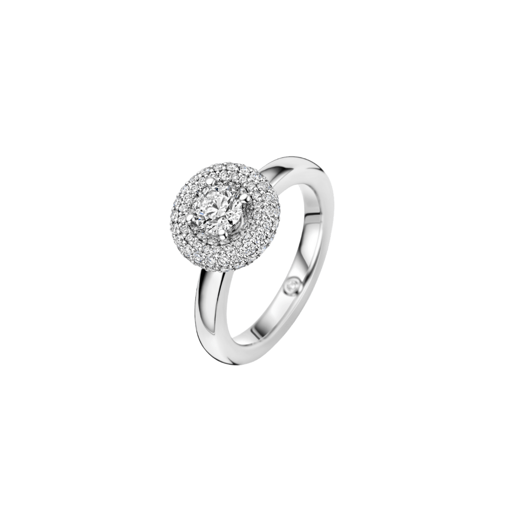 Schaap en Citroen Diamonds ring witgoud met diamant - #1 Schaap en Citroen Diamonds ring witgoud met diamant - #1