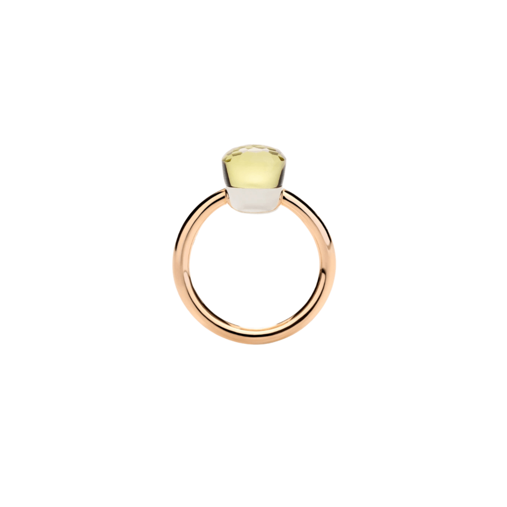 Pomellato Nudo Petit ring roodgoud met kwarts - PAB4030 O6000 000QL - #3 Pomellato Nudo Petit ring roodgoud met kwarts - PAB4030 O6000 000QL - #3