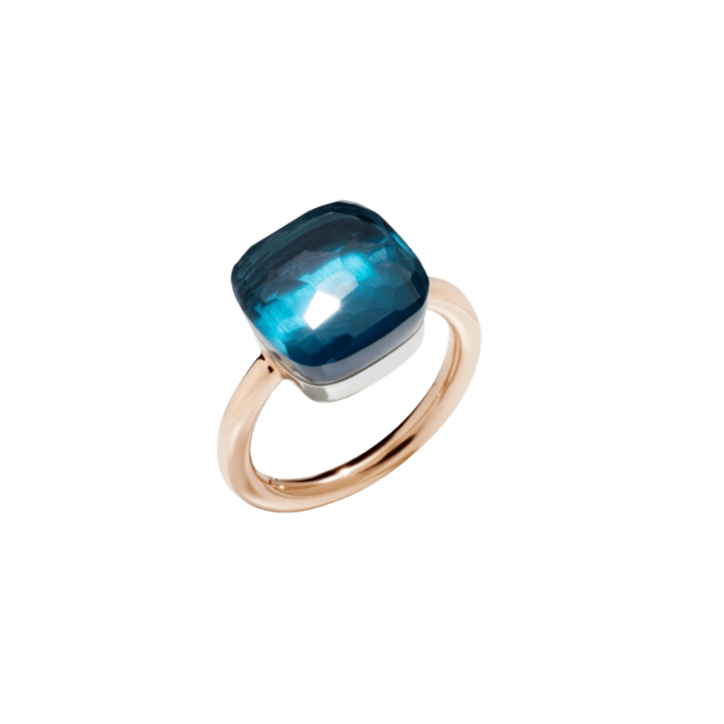 Pomellato Nudo Grande ring roodgoud met london topaas - PAB2010 O6000 000TL - #1 Pomellato Nudo Grande ring roodgoud met london topaas - PAB2010 O6000 000TL - #1