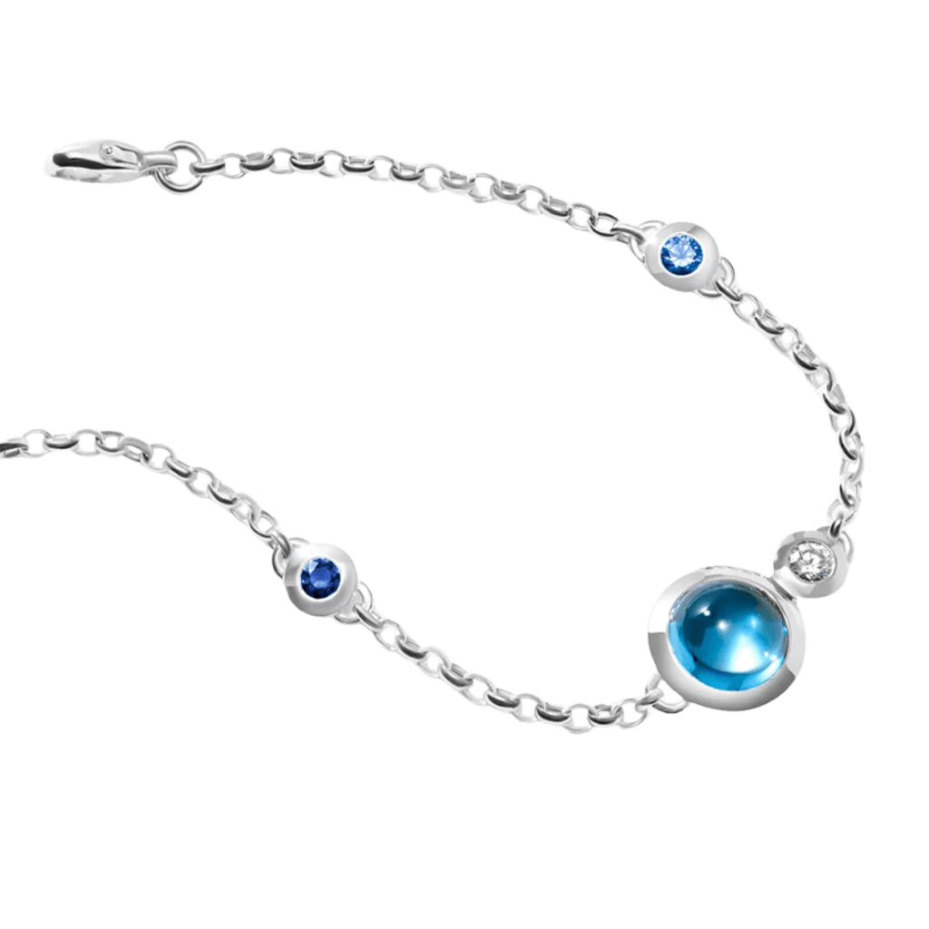 Tamara Comolli Bouton Ocean armband witgoud met diamant - B-BOU-c-OCE-wg - #3 Tamara Comolli Bouton Ocean armband witgoud met diamant - B-BOU-c-OCE-wg - #3