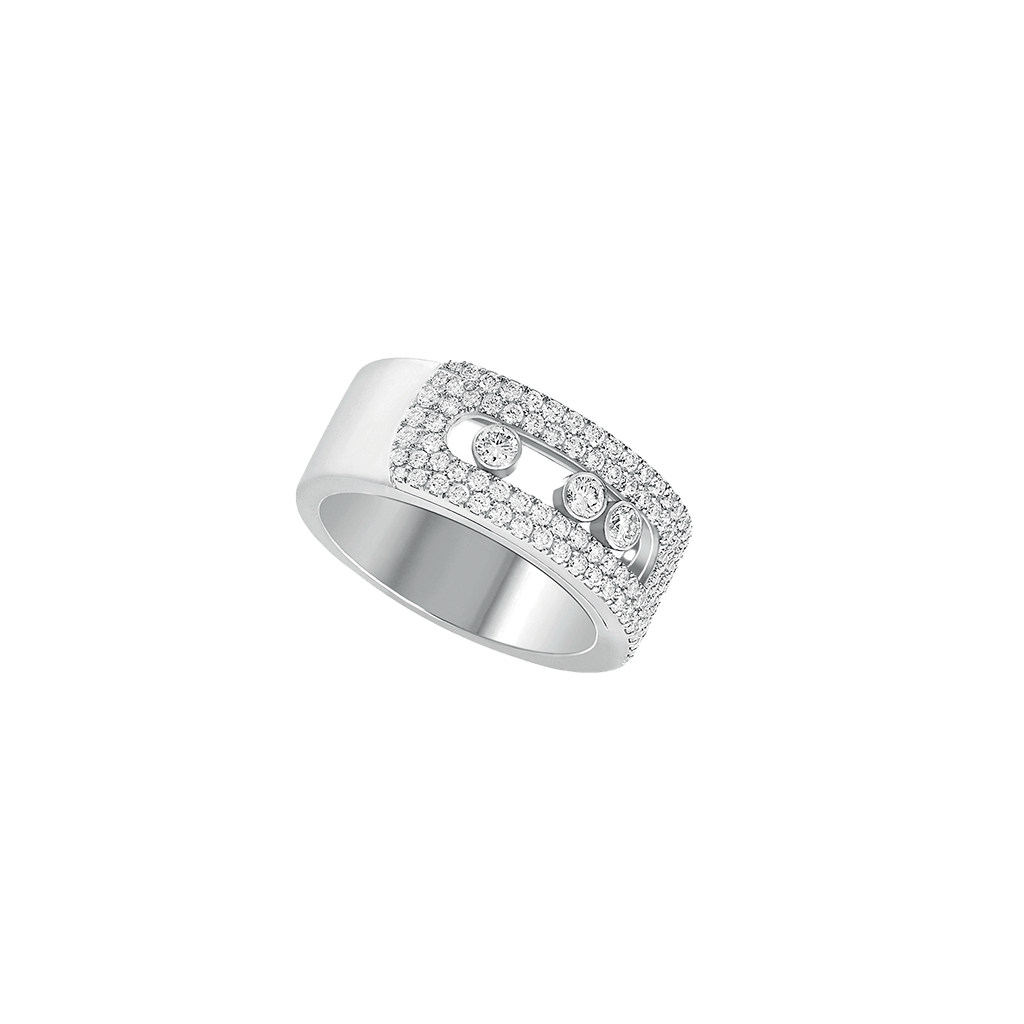 Messika Move Noa ring witgoud met diamant - 10102-WG - #1 Messika Move Noa ring witgoud met diamant - 10102-WG - #1