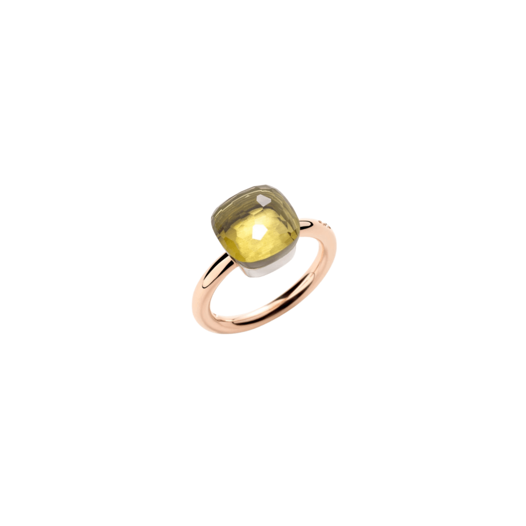 Pomellato Nudo ring roodgoud met kwarts - PAA1100 O6000 000QL - #2 Pomellato Nudo ring roodgoud met kwarts - PAA1100 O6000 000QL - #2