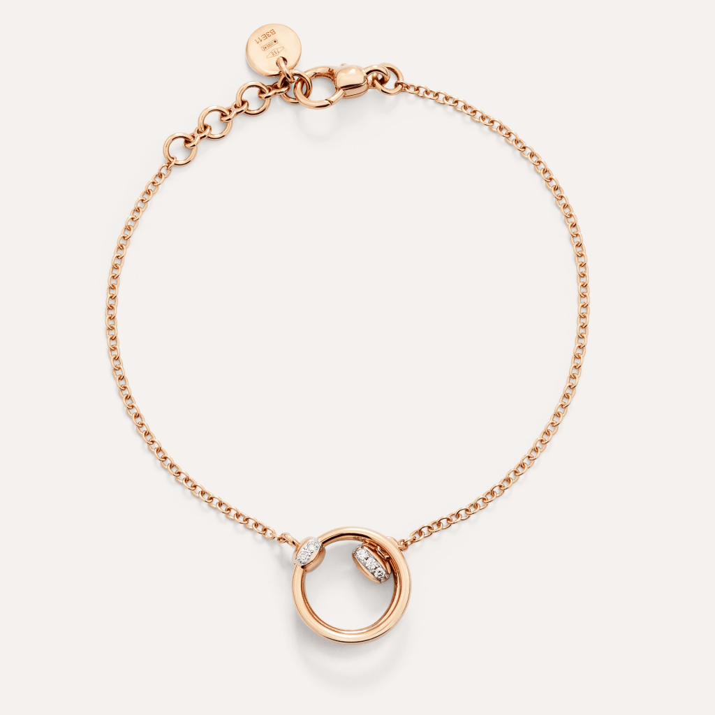 Pomellato Pomellato Together armband roodgoud met diamant - PBC5013 O7WHR DB000 - #2 Pomellato Pomellato Together armband roodgoud met diamant - PBC5013 O7WHR DB000 - #2