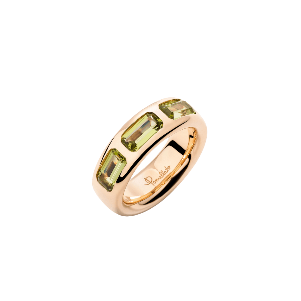 Pomellato Iconica ring roodgoud met peridoot - PAC3020 O7000 000EY - #1 Pomellato Iconica ring roodgoud met peridoot - PAC3020 O7000 000EY - #1