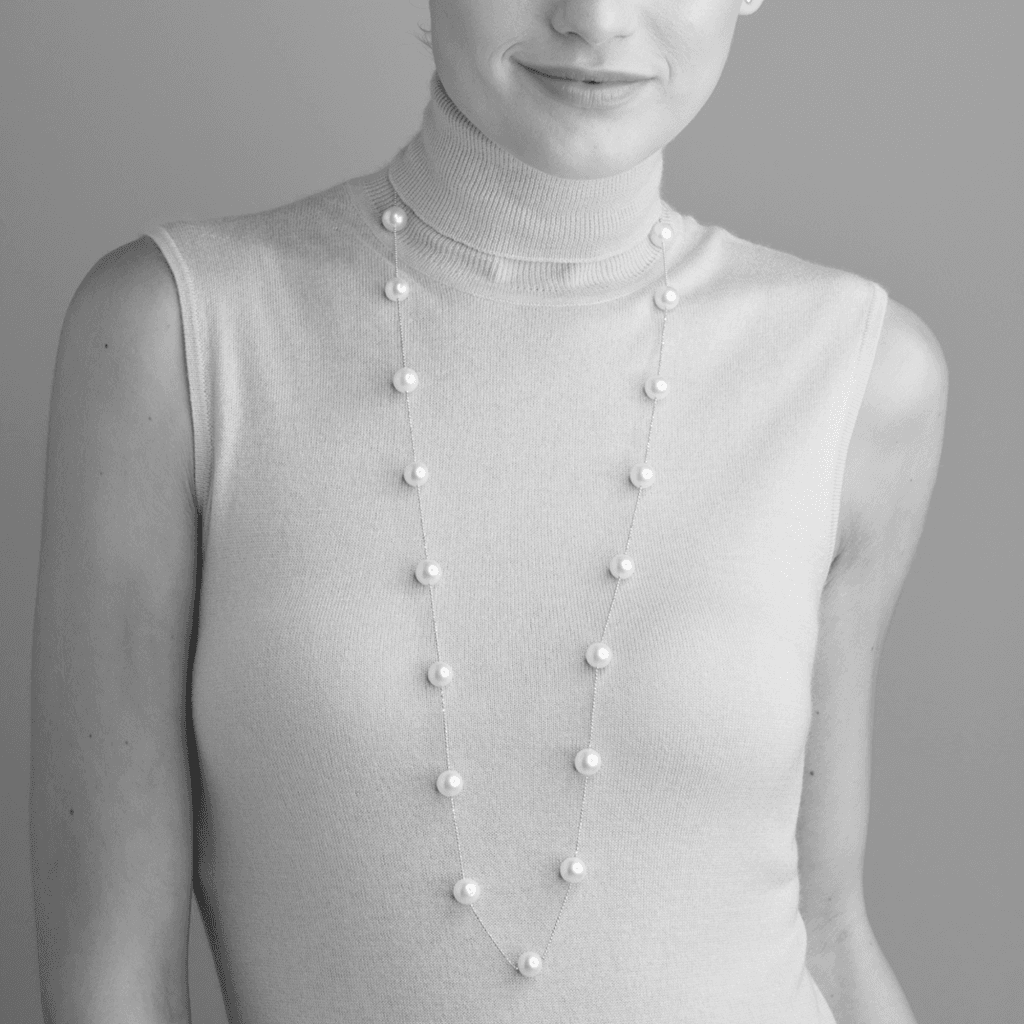 Yana Nesper New Basics collier geelgoud met parel - NB30 - #2 Yana Nesper New Basics collier geelgoud met parel - NB30 - #2