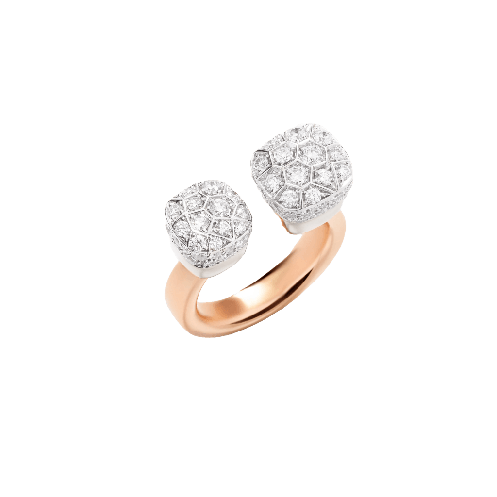 Nudo Diamonds Ring - Pomellato - PAC4021 O6WHR DB000 Nudo Diamonds Ring - Pomellato - PAC4021 O6WHR DB000