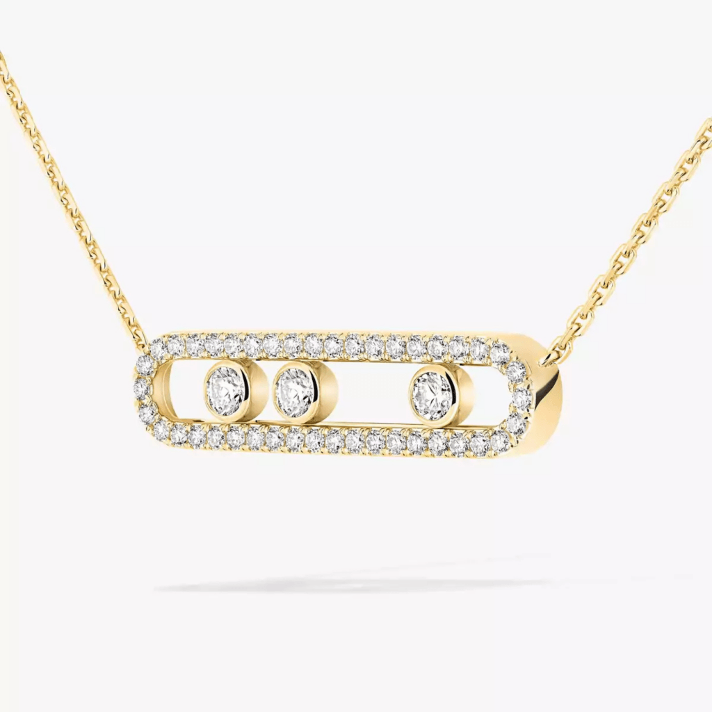 Messika Move Classic collier geelgoud met diamant - 3994-YG - #4 Messika Move Classic collier geelgoud met diamant - 3994-YG - #4
