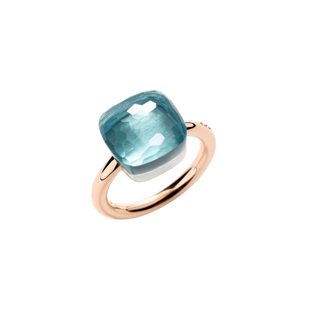 Pomellato Nudo Assoluto ring roodgoud met topaas - PAB7042 O6000 000OY - #1 Pomellato Nudo Assoluto ring roodgoud met topaas - PAB7042 O6000 000OY - #1