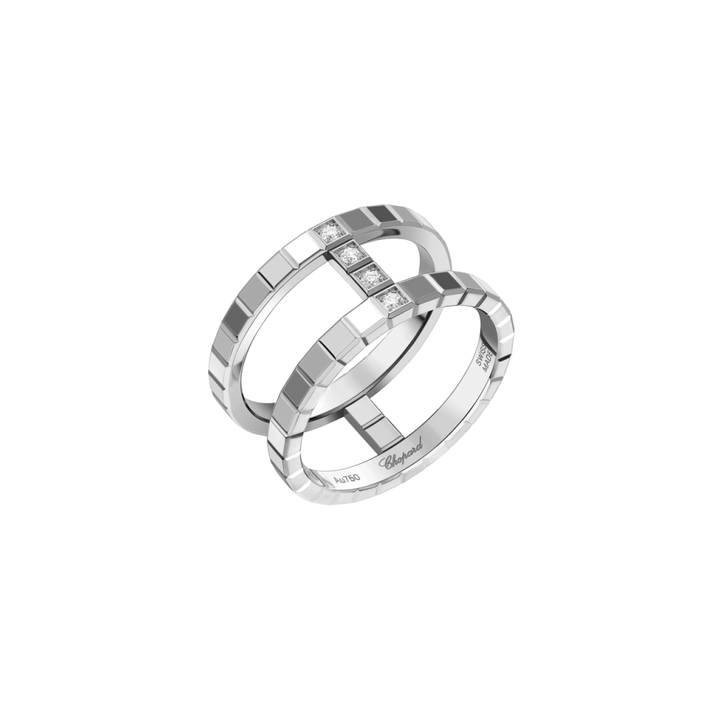 Chopard Ice Cube Mini ring witgoud met diamant - 827006-1012 - #1 Chopard Ice Cube Mini ring witgoud met diamant - 827006-1012 - #1