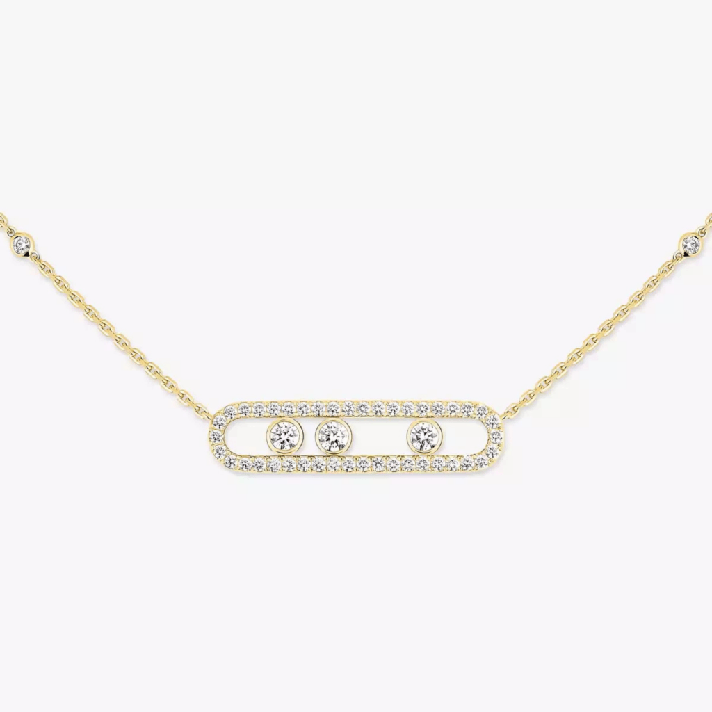 Messika Move Classic collier geelgoud met diamant - 3994-YG - #3 Messika Move Classic collier geelgoud met diamant - 3994-YG - #3