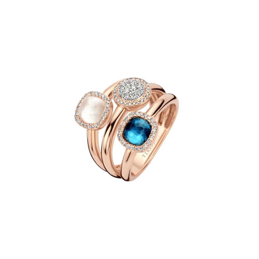 Milano Sweeties Ring - Tirisi Jewelry - TR9757WQ+LBTP Milano Sweeties Ring - Tirisi Jewelry - TR9757WQ+LBTP