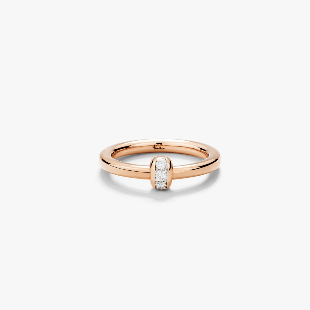 Pomellato Pomellato Together ring roodgoud met diamant - PAC5013 O7000 DB000 - #3 Pomellato Pomellato Together ring roodgoud met diamant - PAC5013 O7000 DB000 - #3