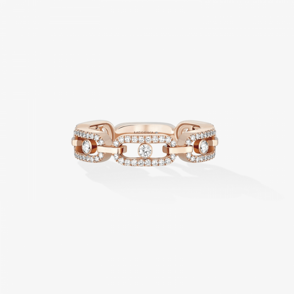 Move Link Ring - Messika - 12012-PG Move Link Ring - Messika - 12012-PG