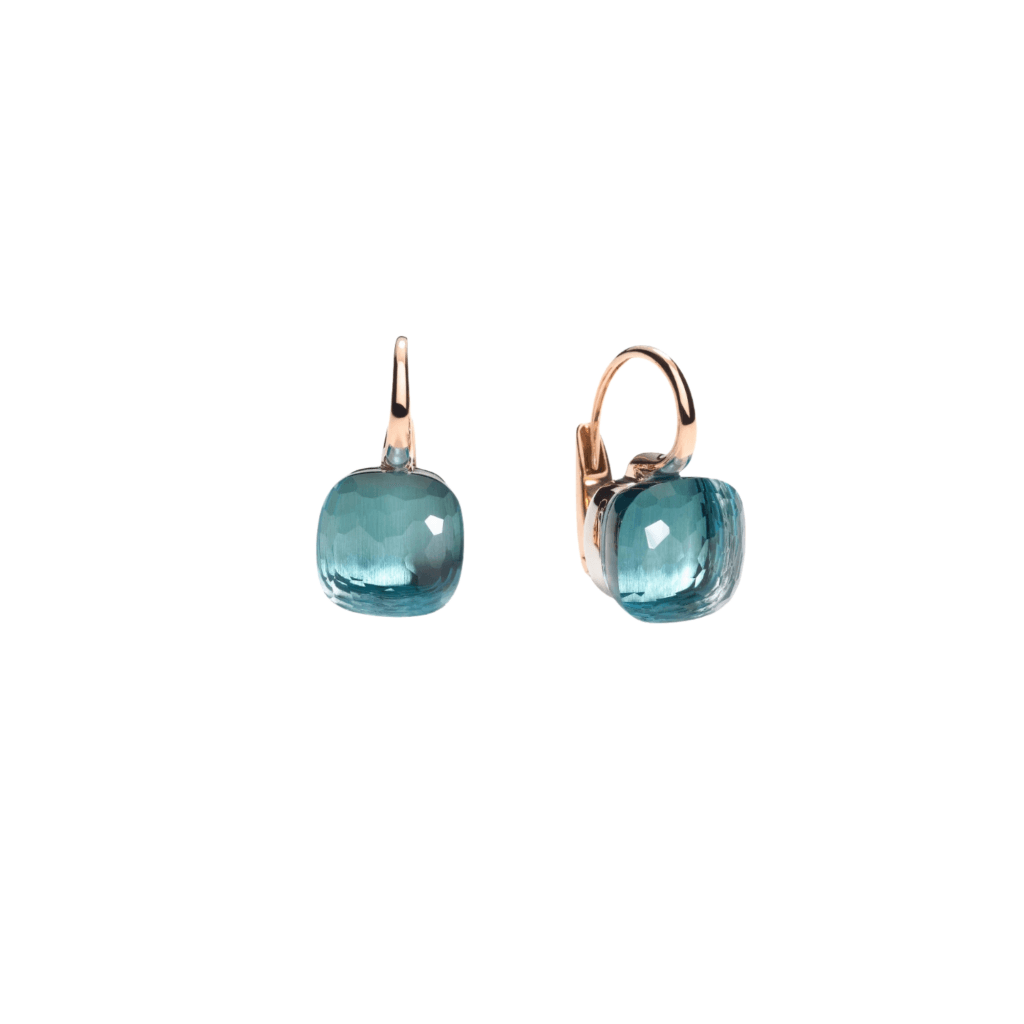 Pomellato Nudo oorsieraad roodgoud met topaas - POA1070 O6000 000OY - #1 Pomellato Nudo oorsieraad roodgoud met topaas - POA1070 O6000 000OY - #1