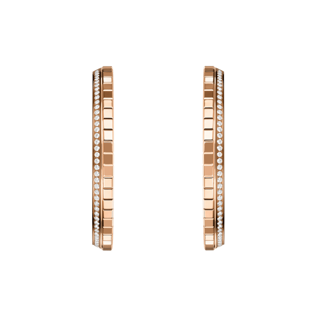 Chopard Ice Cube Mini oorsieraad roodgoud met diamant - 837008-5002 - #3 Chopard Ice Cube Mini oorsieraad roodgoud met diamant - 837008-5002 - #3