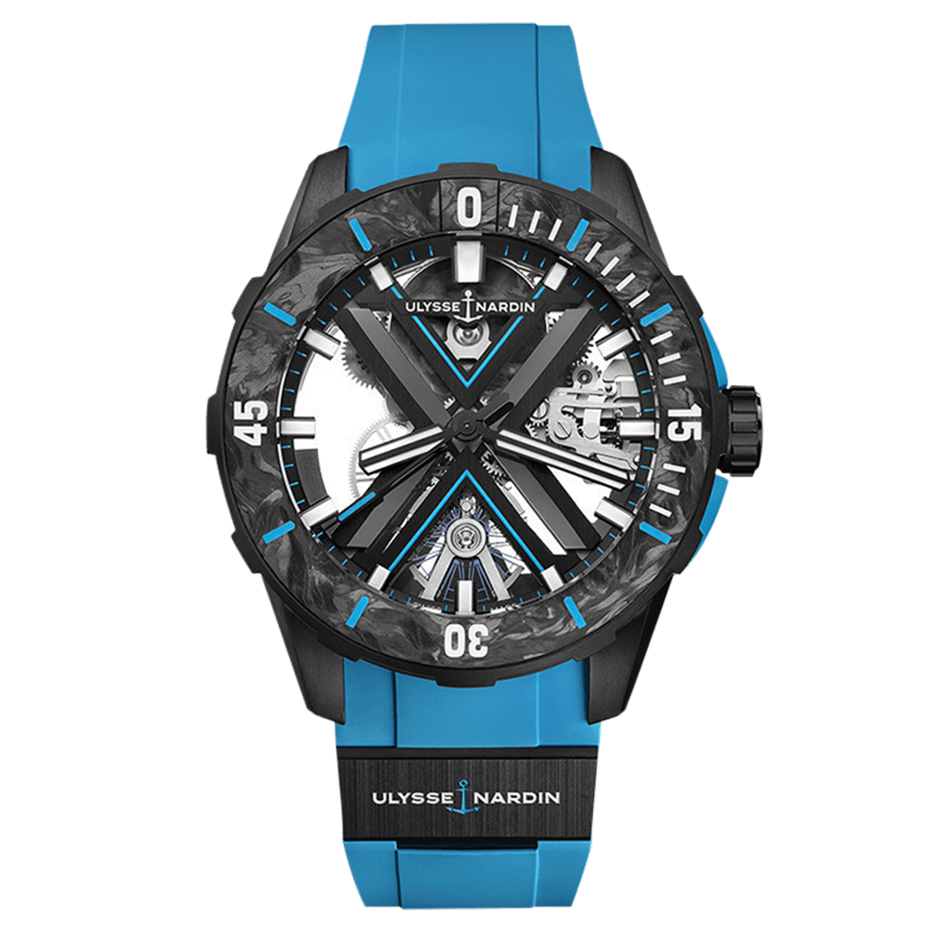Ulysse Nardin Diver X Skeleton Azur 44mm - 3723-170-2B/3A - #1 Ulysse Nardin Diver X Skeleton Azur 44mm - 3723-170-2B/3A - #1