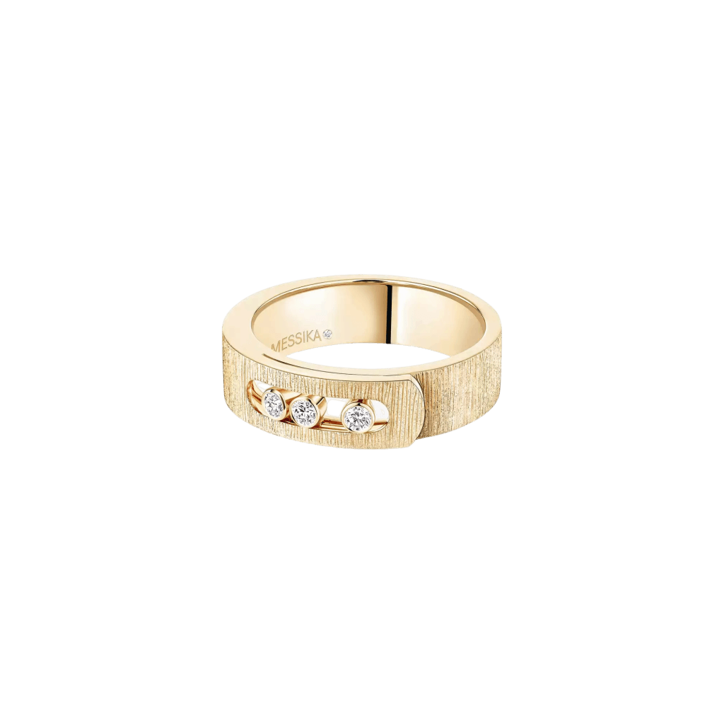 Messika Move Noa Cisele ring geelgoud met diamant - 14482-YG - #4 Messika Move Noa Cisele ring geelgoud met diamant - 14482-YG - #4