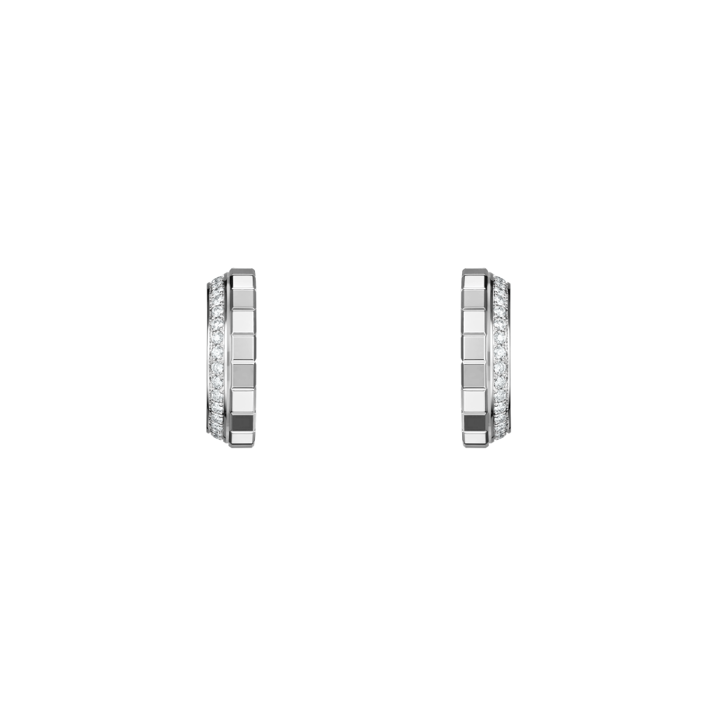 Chopard Ice Cube Mini oorsieraad witgoud met diamant - 837008-1001 - #3 Chopard Ice Cube Mini oorsieraad witgoud met diamant - 837008-1001 - #3