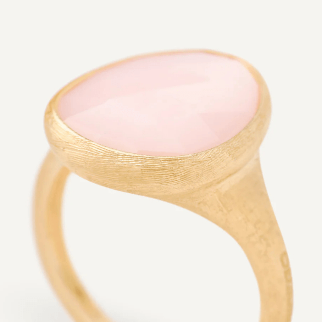 Marco Bicego Lunaria Color ring geelgoud met opaal - AB658-OP01 - #2 Marco Bicego Lunaria Color ring geelgoud met opaal - AB658-OP01 - #2