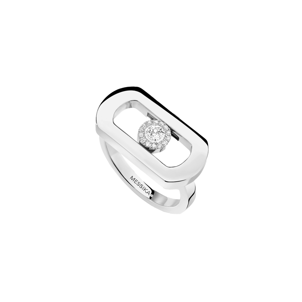 Messika So Move ring witgoud met diamant - 12936-WG - #1 Messika So Move ring witgoud met diamant - 12936-WG - #1