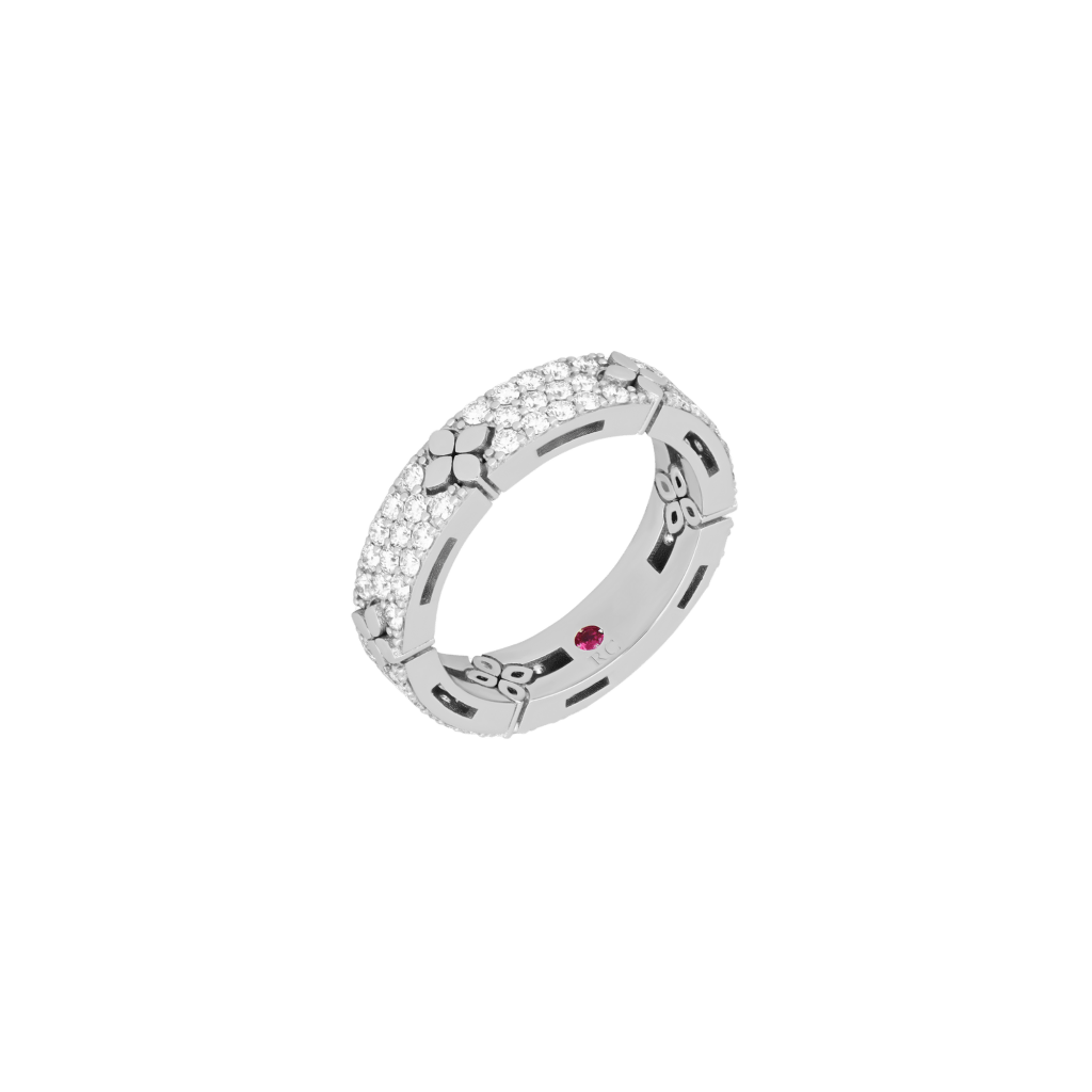 Roberto Coin Love In Verona ring witgoud - ADR888RI2455 - #1 Roberto Coin Love In Verona ring witgoud - ADR888RI2455 - #1