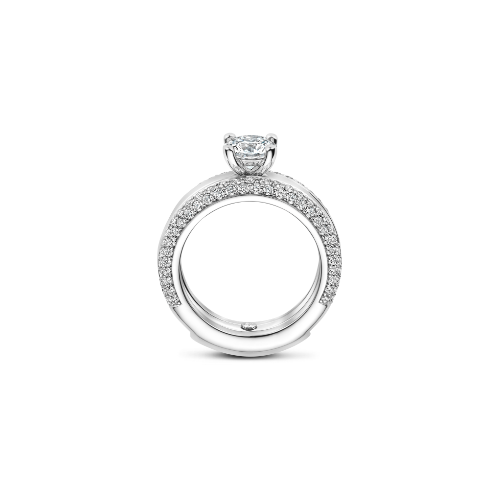 Schaap en Citroen Diamonds ring witgoud met diamant - #9 Schaap en Citroen Diamonds ring witgoud met diamant - #9