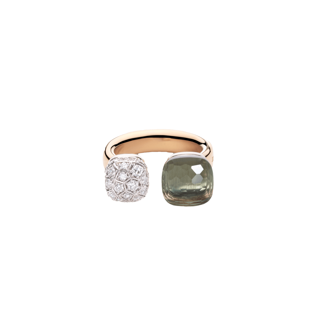 Pomellato Nudo Diamonds ring roodgoud met diamant - PAC4020 O6WHR DB0PA - #4 Pomellato Nudo Diamonds ring roodgoud met diamant - PAC4020 O6WHR DB0PA - #4
