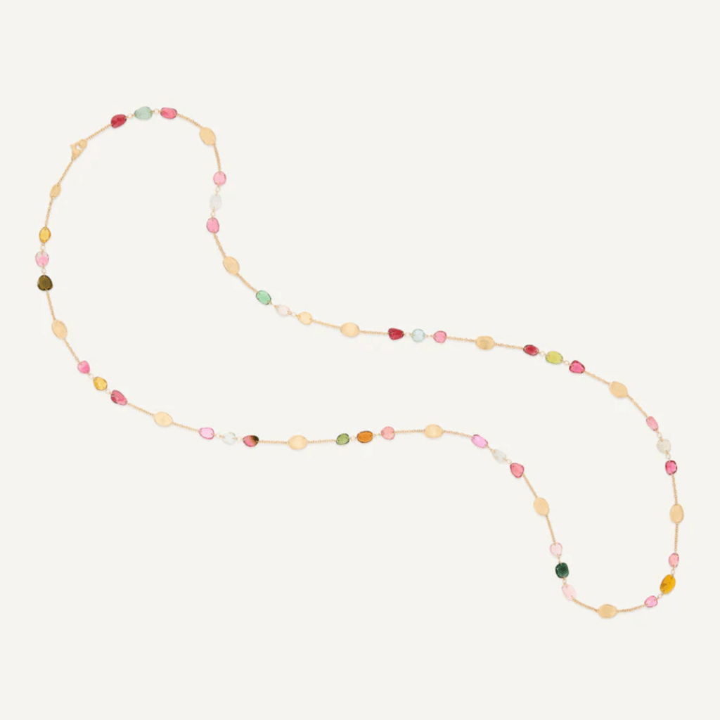 Marco Bicego Lunaria collier geelgoud met toermalijn - CB2868-TM01 - #2 Marco Bicego Lunaria collier geelgoud met toermalijn - CB2868-TM01 - #2