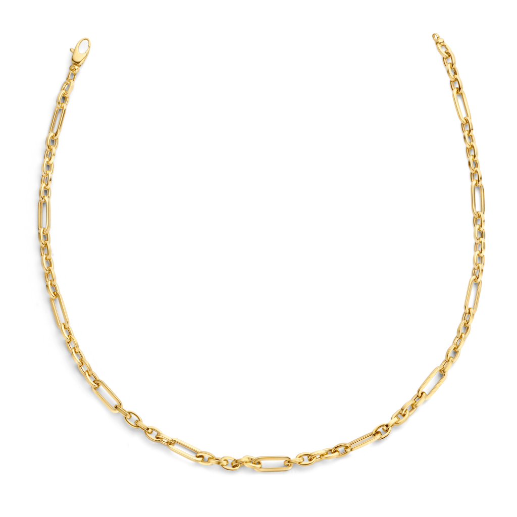 Schaap en Citroen Essentials collier geelgoud - #2 Schaap en Citroen Essentials collier geelgoud - #2