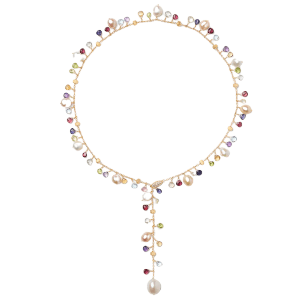 Marco Bicego Paradise collier geelgoud met diversen kleurstenen - CB2586-B-MIX114 - #2 Marco Bicego Paradise collier geelgoud met diversen kleurstenen - CB2586-B-MIX114 - #2