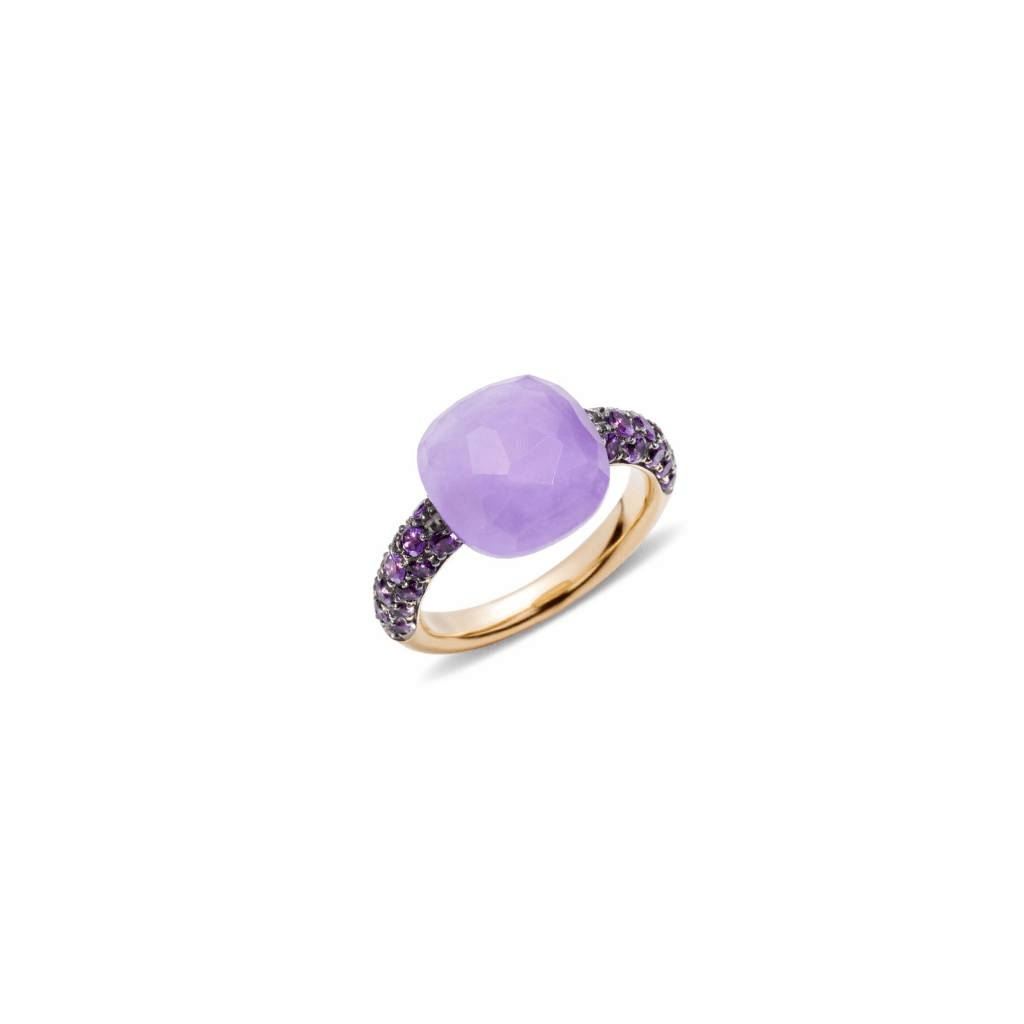 Pomellato Capri ring roodgoud met kwarts - A.B104O7OIGL - #1 Pomellato Capri ring roodgoud met kwarts - A.B104O7OIGL - #1