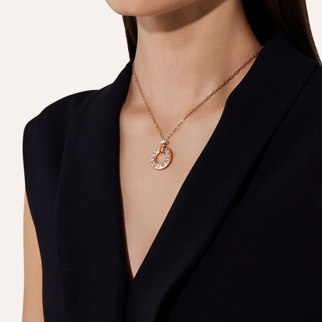 Pomellato Iconica collier roodgoud met diamant - PCC4041 O7WHR DB000 - #5 Pomellato Iconica collier roodgoud met diamant - PCC4041 O7WHR DB000 - #5